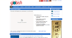 Desktop Screenshot of globish.com